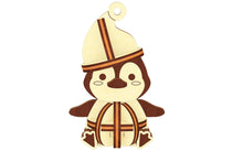 Load image into Gallery viewer, Penguin Christmas Ornament
