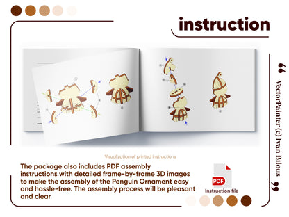 Penguin Christmas Ornament