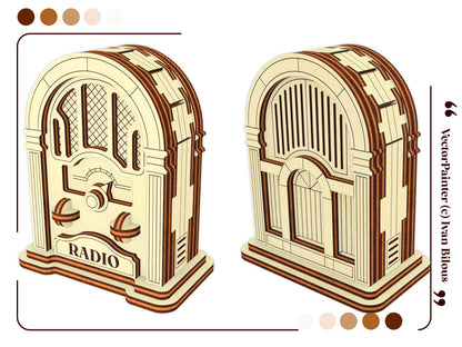 Vintage Radio Miniature