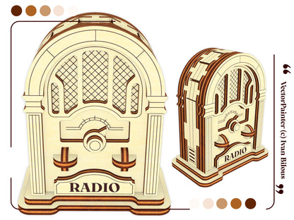 Vintage Radio Miniature