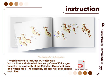 Reindeer Christmas Ornament