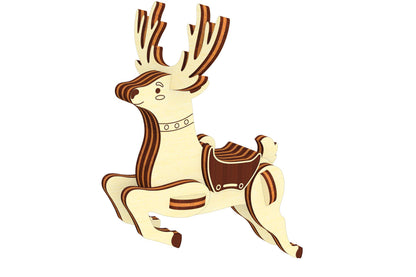 Reindeer Christmas Ornament