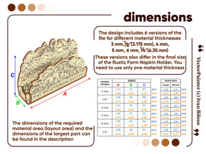 Farm Napkin Holder