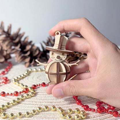 Snowman Christmas Ornament