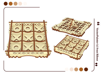 X and O Game with the Box