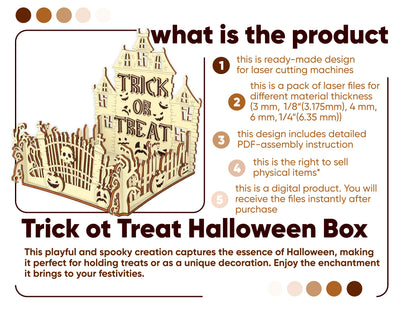 Halloween Trick or Treat Box
