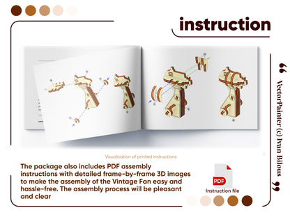 Vintage Fan Miniature