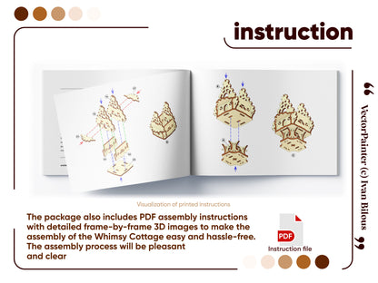 Whimsy Cottage - Garden Stake House