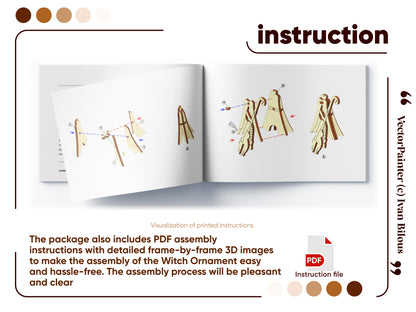 Halloween Witch Ornament