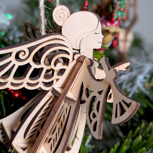 Flying Angel Ornament