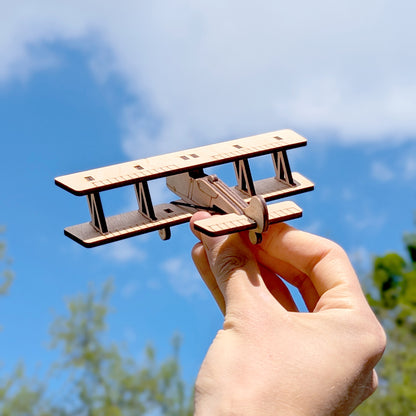 Shooting arrows Biplane