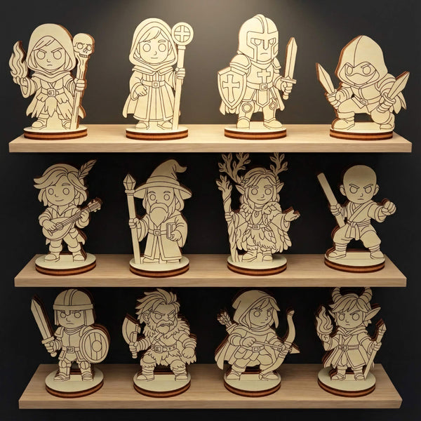 Fantasy RPG Tabletop Miniatures