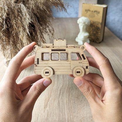 Camper ornaments - Set of 5