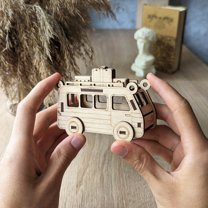 Camper ornaments - Set of 5