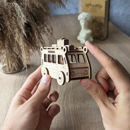 Camper ornaments - Set of 5