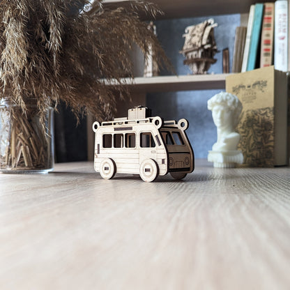 Camper ornaments - Set of 5