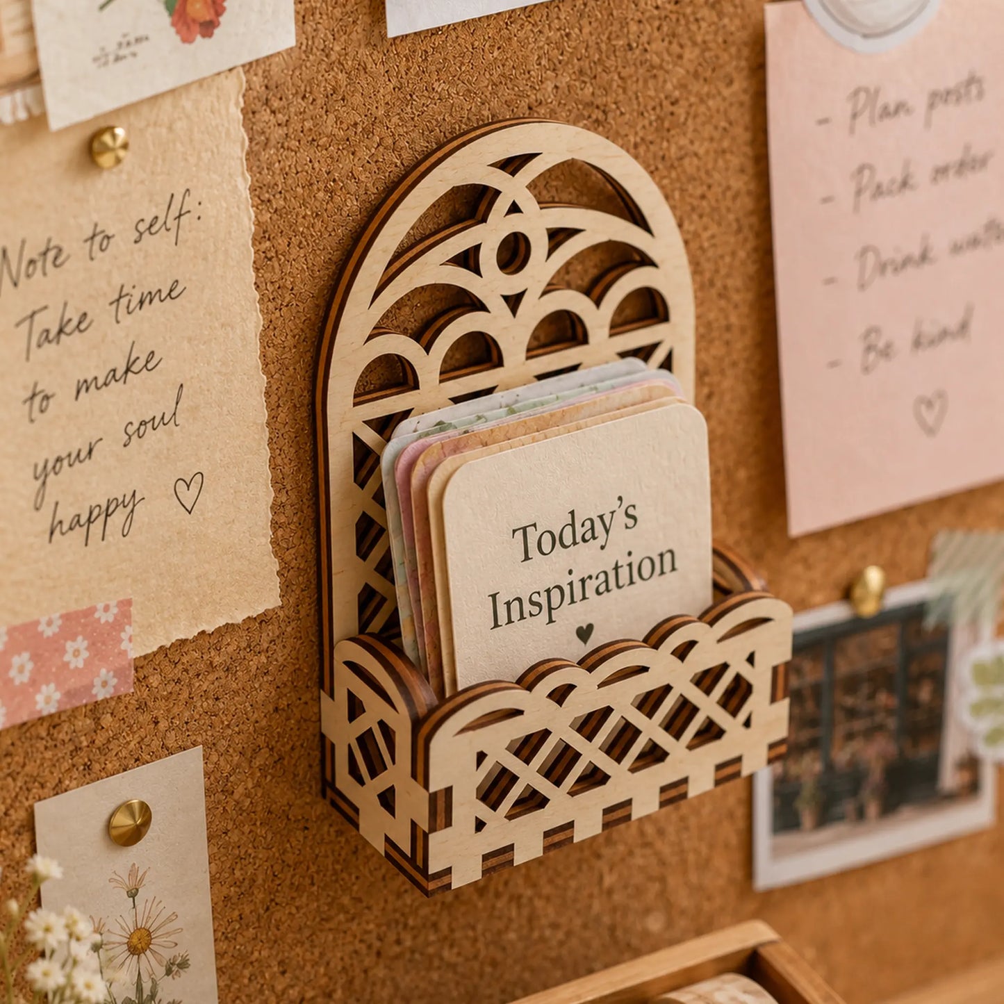 Card Display Stand Laser Cut File