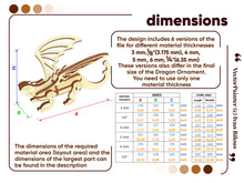 Load image into Gallery viewer, Cavernyx - Dragon Ornament
