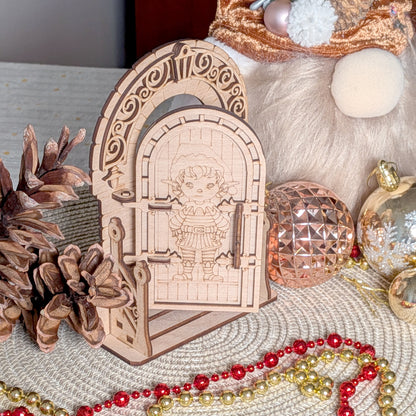 Christmas Elf Door