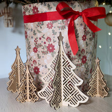 Load image into Gallery viewer, Patterned Christmas trees
