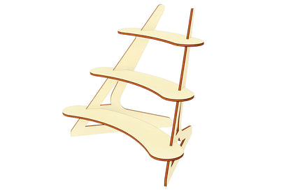 Curved shape Display Stand