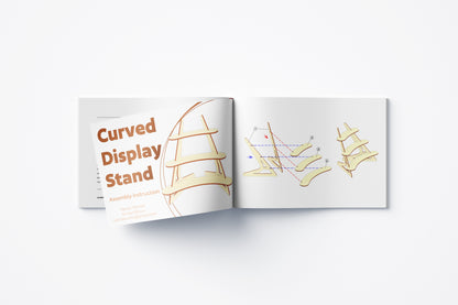 Curved shape Display Stand