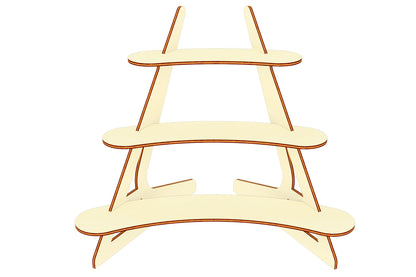 Curved shape Display Stand