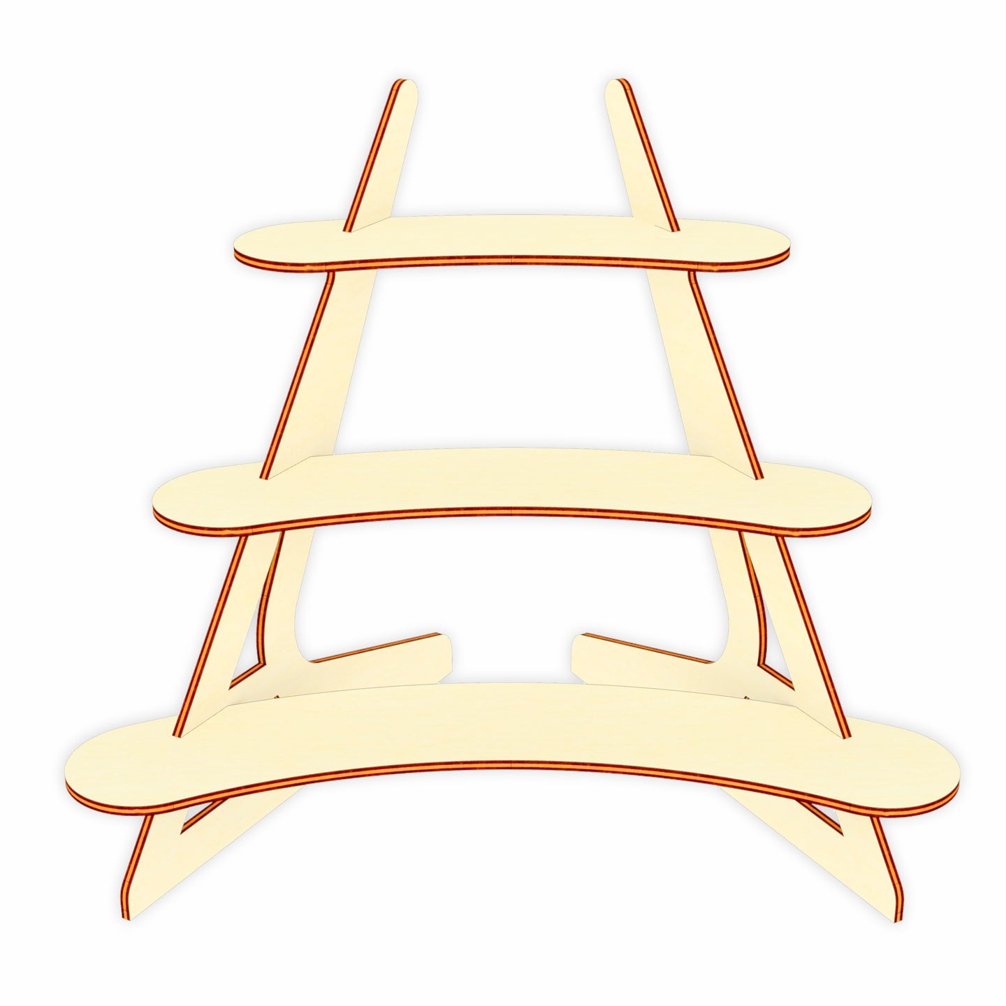 Curved shape Display Stand