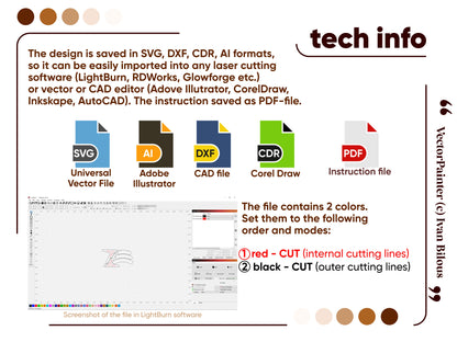 Curved shape Display Stand
