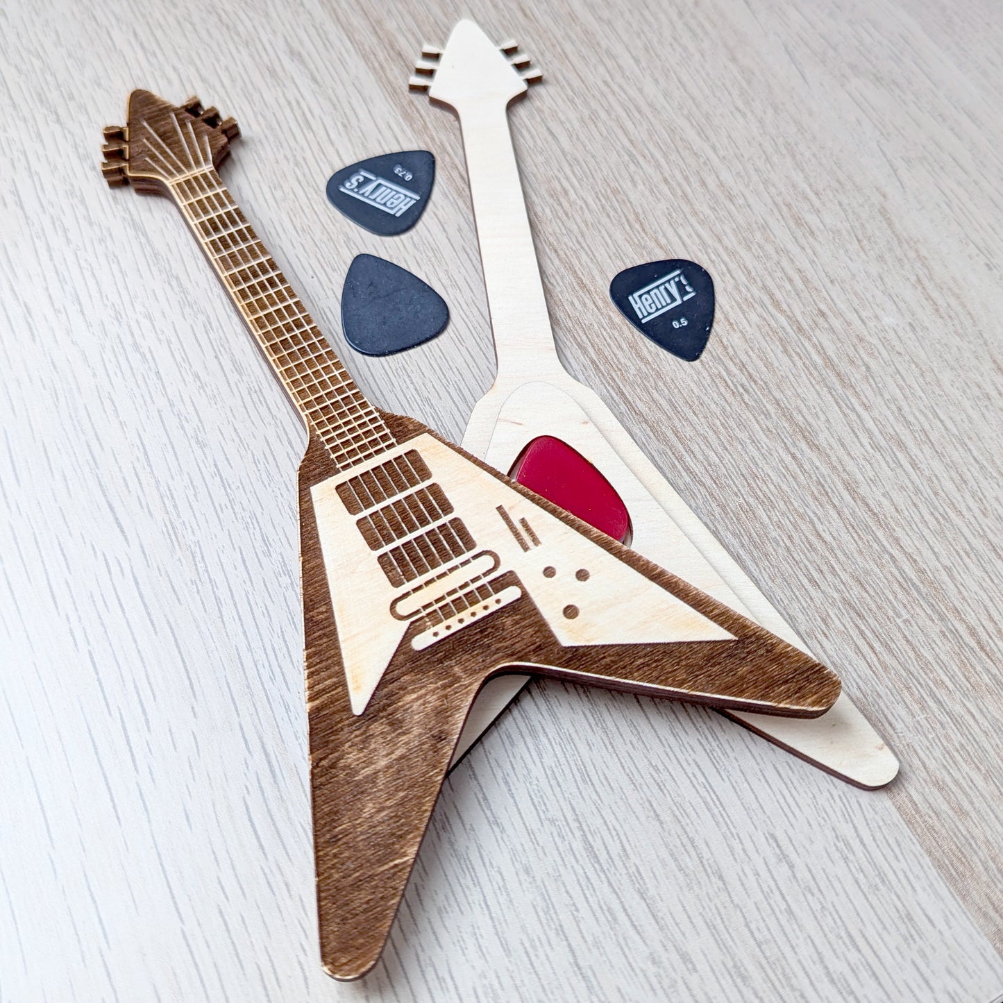 Electro Guitar pick holders #1