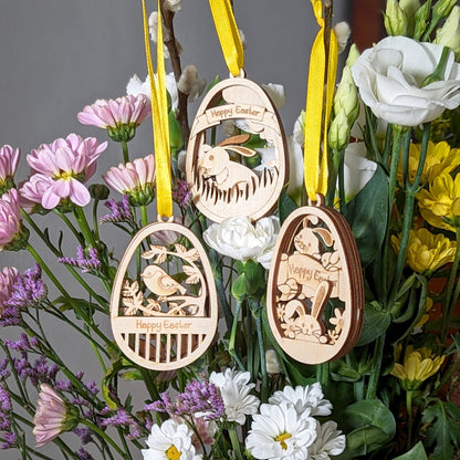 Easter layered ornaments