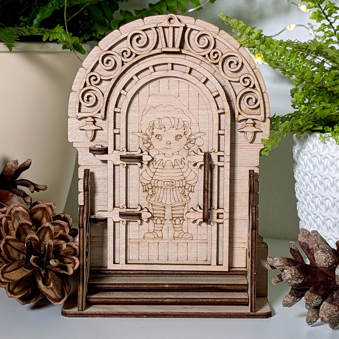 Christmas Elf Door