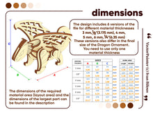 Load image into Gallery viewer, Embergnash - Dragon Ornament
