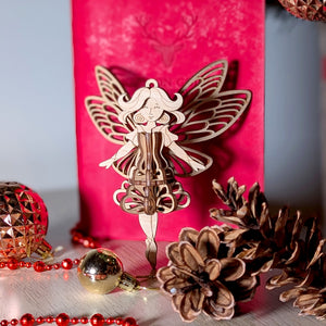 Fairy Ornament with Butterfly Wings