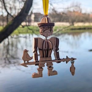 Fisherman Ornament