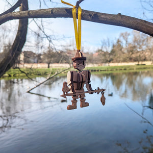 Fisherman Ornament