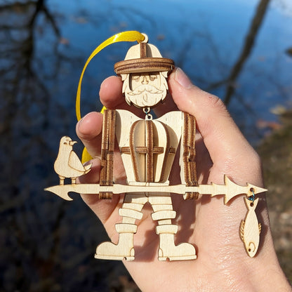 Fisherman Ornament