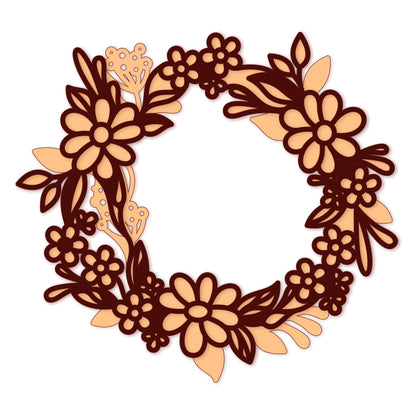 Floral Spring Wreath