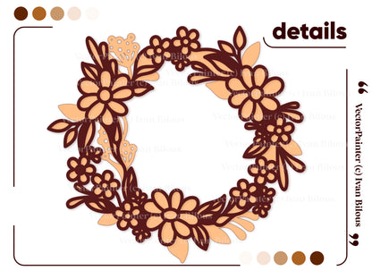 Floral Spring Wreath