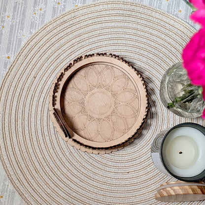 Box & Fence for Flower Pot #1