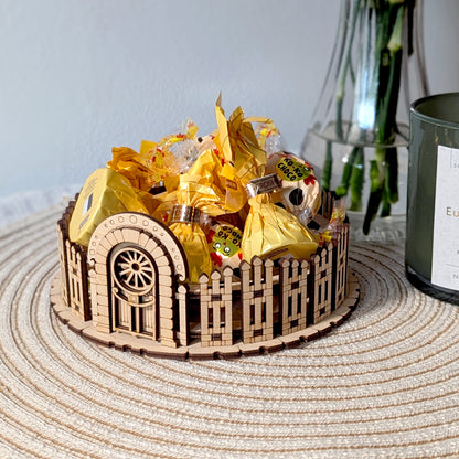 Box & Fence for Flower Pot #1