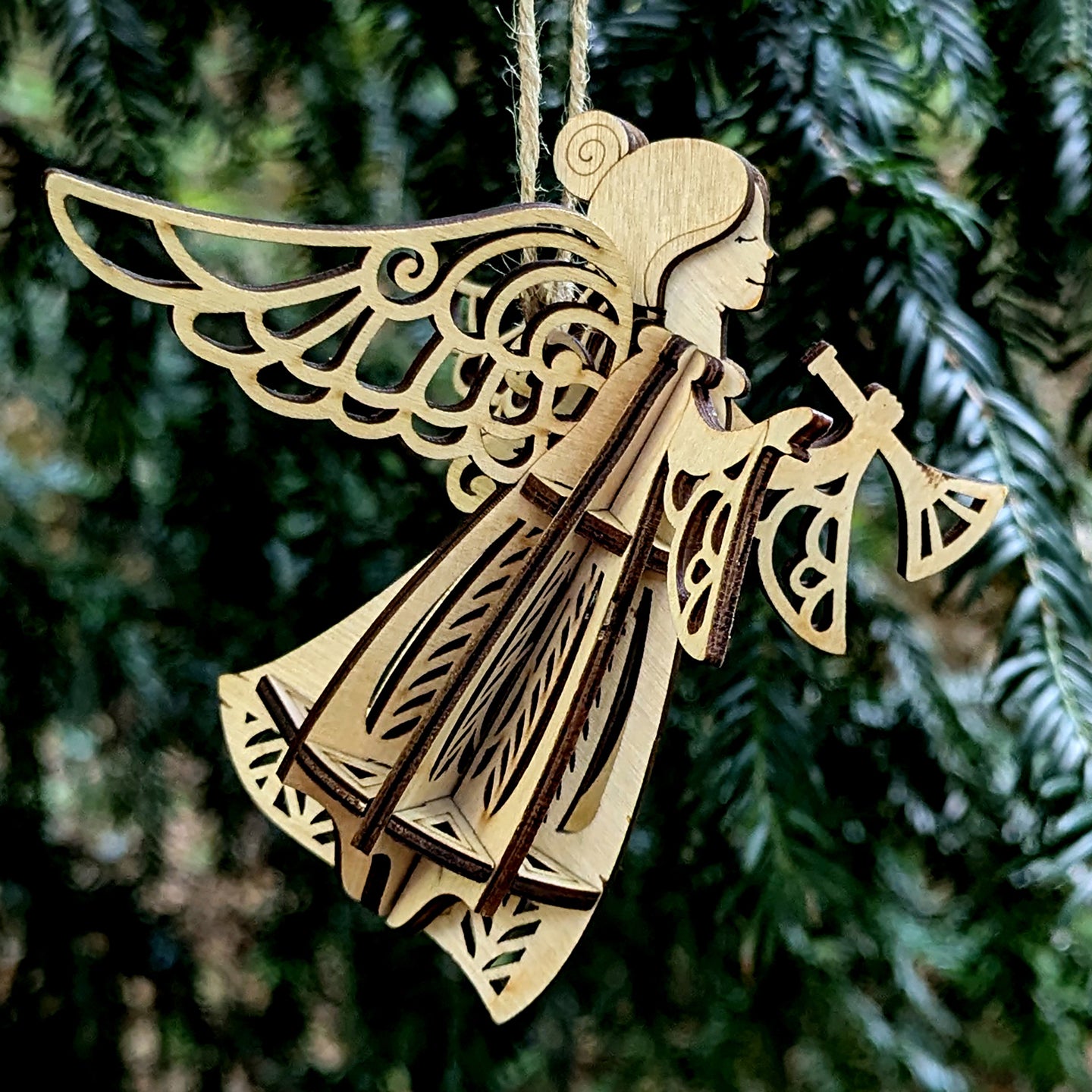 Flying Angel Ornament