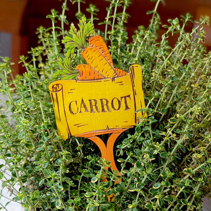 Fairy Garden Stakes Set - Laser Cut File SVG & DXF