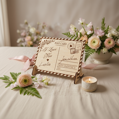 Greeting card - Laser Cut File SVG & DXF