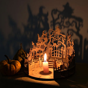 Halloween Scene (Shadow Lamp)