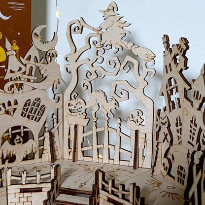 Halloween Scene (Shadow Lamp)