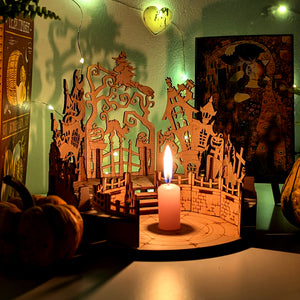 Halloween Scene (Shadow Lamp)