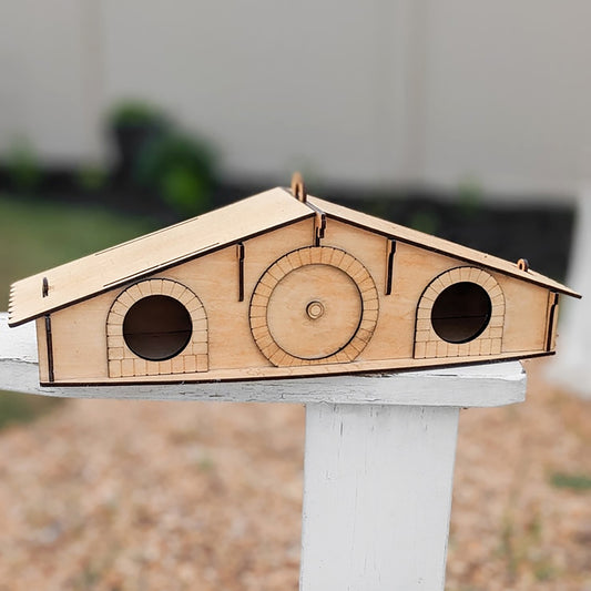 Nesting box Birdhouse - Laser Cut File SVG & DXF