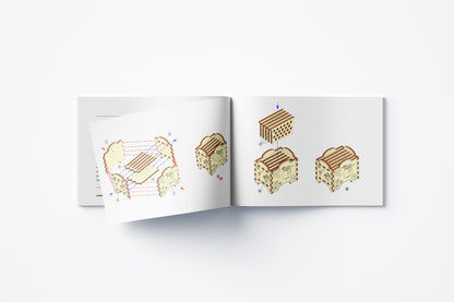 Laser Cut Honey Bee Hive - Miniature Hive with Removable Honeycombs and Exquisite Honeybee-inspired Artwork Instructions