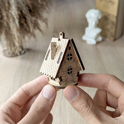 Christmas House Ornament